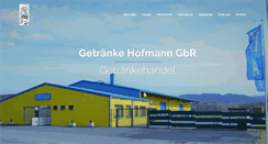 Desktop Screenshot of getraenkehofmann.de